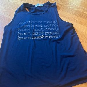 Burn boot camp top size M